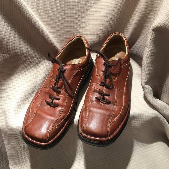 Josef Seibel derby leather lace up men shoes, 12.5 / EU46 - Picture 1 of 14
